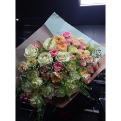 Bouquet varier mixe de rose...